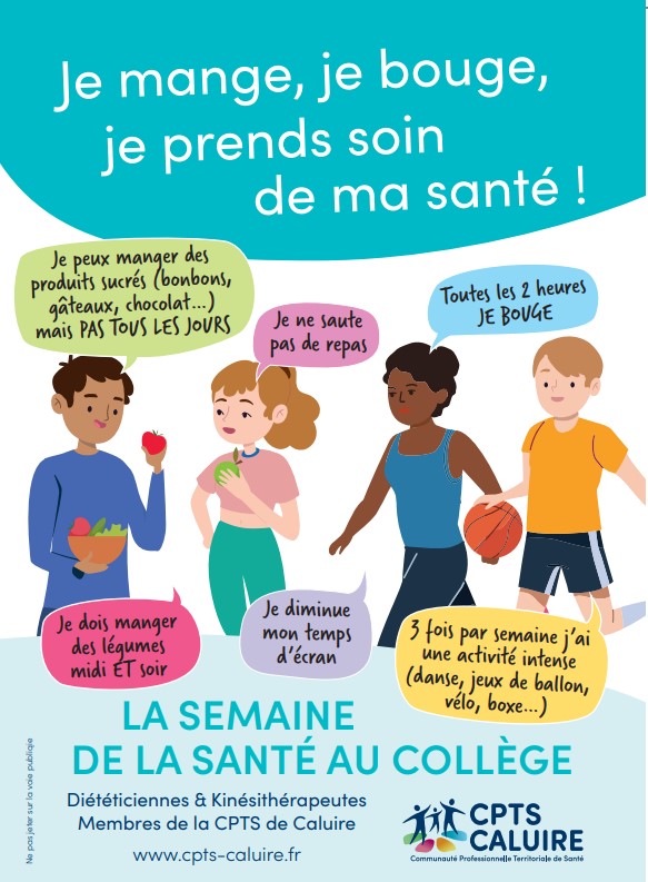 Flyer semaine de la santé