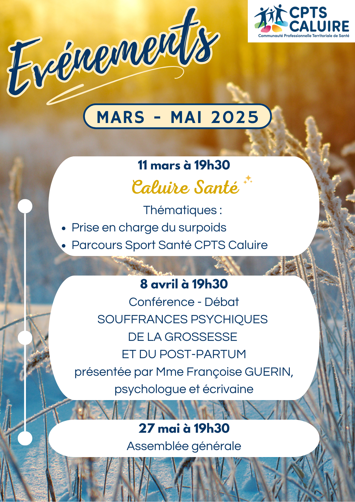 événements dates