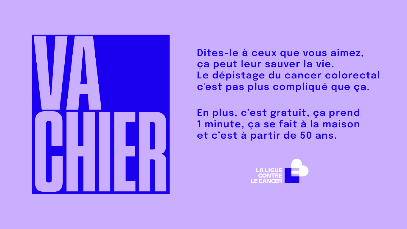 Affiche ligue contre le cancer