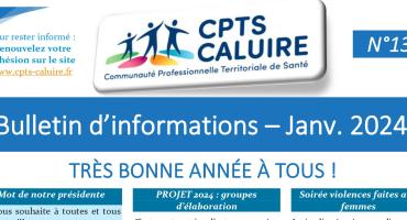 Bulletin d'Informations n°13 Janvier 2024