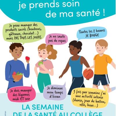 Flyer semaine de la santé