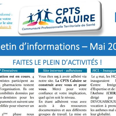 Bulletin d'Informations n°8 de Mai 2023