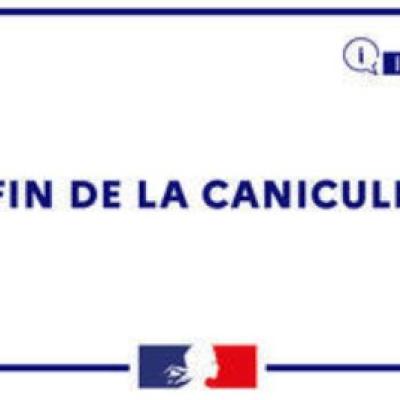 Fin de la canicule