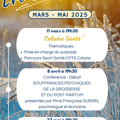 événements dates