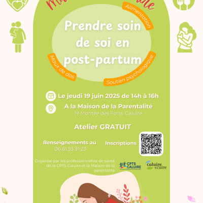 Flyer atelier mamans de caluire